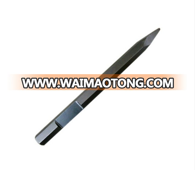 Hex Shank Point Chisel with Slot (JL-HPRS)